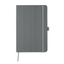 WOODY - Notes A5 în PU cu locaș pt pix MO9616-07, Grey