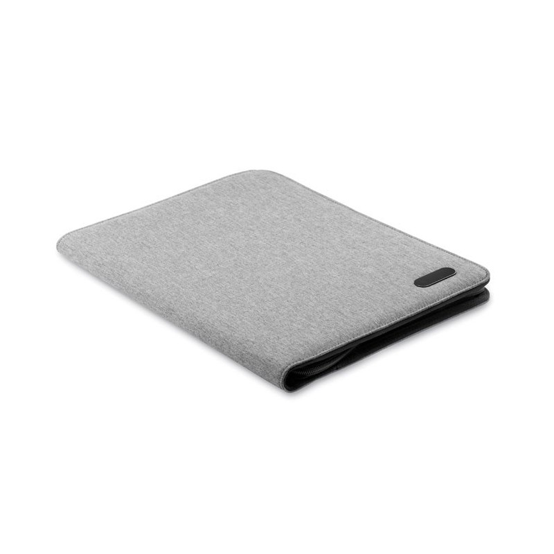 NOTES FOLDER - Mapă A4 din poliester MO9549-07, Grey NOTES FOLDER - Mapă A4 din poliester MO9549-07, Grey