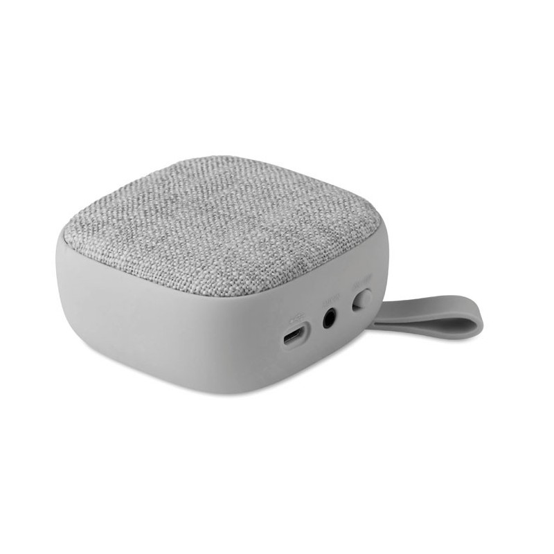 ROCK - Boxă BT textilă pătrată MO9260-07, Grey ROCK - Boxă BT textilă pătrată MO9260-07, Grey