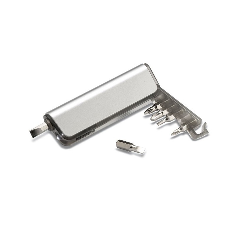 ALUTOOL - Suport şurubelniță cu lanternă IT3874-27, Transparent grey ALUTOOL - Suport şurubelniță cu lanternă IT3874-27, Transparent grey