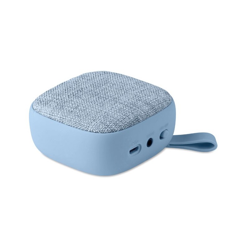 ROCK - Boxă BT textilă pătrată MO9260-66, Heaven blue ROCK - Boxă BT textilă pătrată MO9260-66, Heaven blue