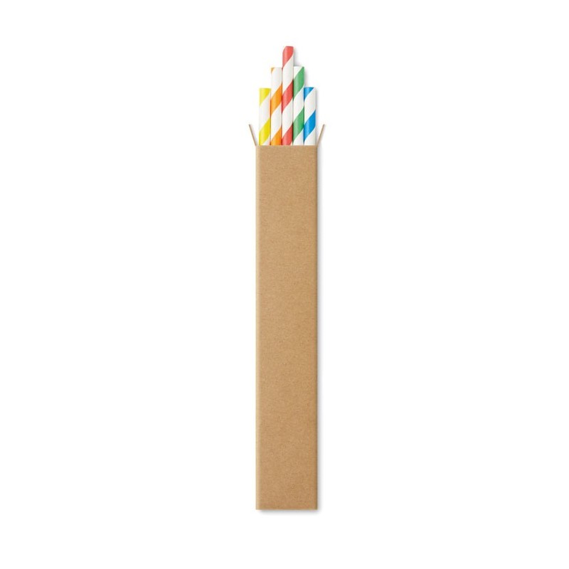 PAPER STRAW - Paie din hârtie, 10 buc        MO9795-99, Multicolour