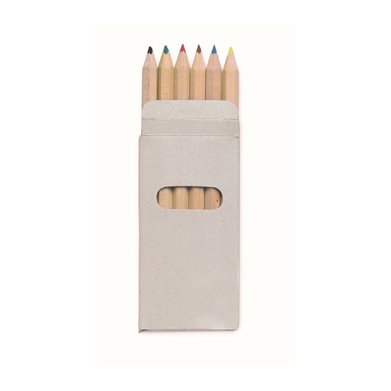 ABIGAIL - 6 creioane colorate            KC2478-99, Multicolour