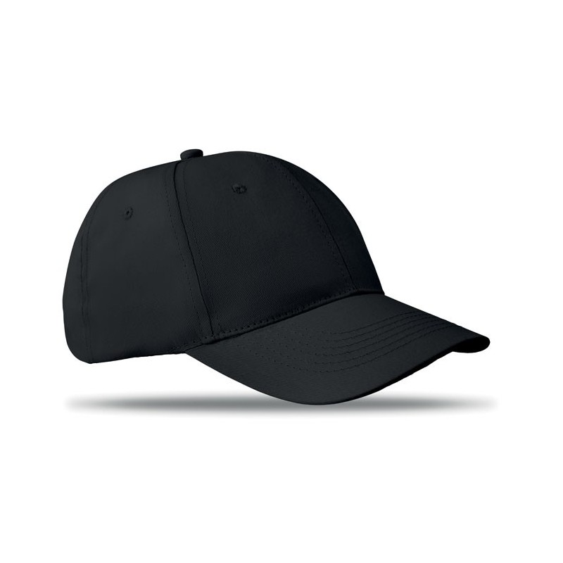 BASIE - Șapcă cu 6 panele MO8834-03, Negru BASIE - Șapcă cu 6 panele MO8834-03, Negru