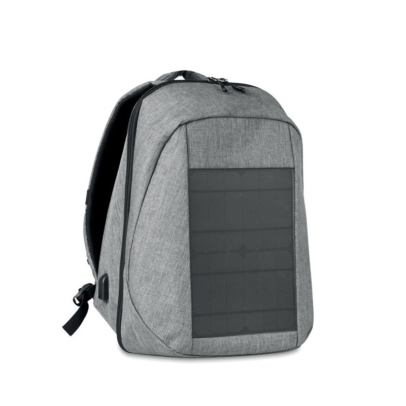 TOKYO SOLAR - Rucsac cu panou solar          MO9640-03, Negru