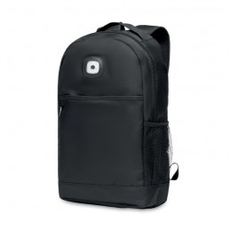 URBANBACK - Rucsac RPET cu lumină COB      MO9969-03, Negru