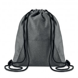 SWEATSTRING - Sac cu cordon și buzunar       MO9364-03, Negru