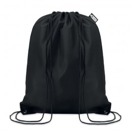 SHOOPPET - Sac cu cordon 190T RPET        MO9440-03, Negru