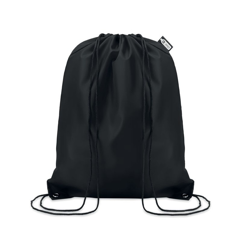 SHOOPPET - Sac cu cordon 190T RPET MO9440-03, Negru SHOOPPET - Sac cu cordon 190T RPET MO9440-03, Negru