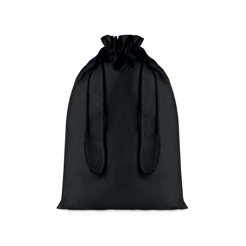 TASKE LARGE - Pungă mare din bumbac cu șnur MO9733-03, Negru TASKE LARGE - Pungă mare din bumbac cu șnur MO9733-03, Negru
