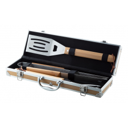 Barboo. Set BBQ, natural -...