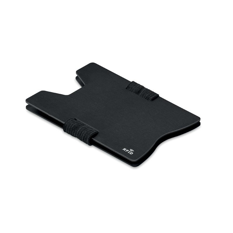 SECUR - Suport RFID aluminiu MO9437-03, Negru SECUR - Suport RFID aluminiu MO9437-03, Negru