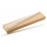 GlasSip. Paie bauturi din sticla set 2 buc  AP800435, crem