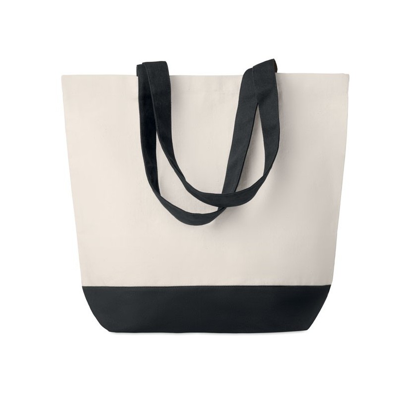 KLEUREN BAG - Geantă de plajă din canvas     MO9816-03, Negru