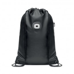 URBANCORD - Rucsac RPET cu lumină COB      MO9970-03, Negru