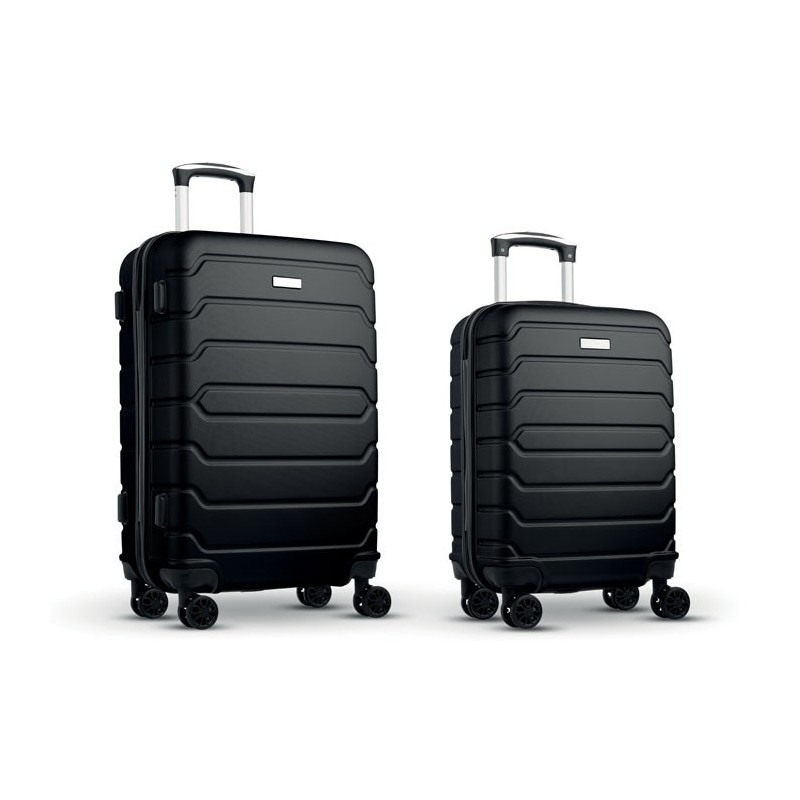 MINSK - Set trollere ABS de 20"/24" MO9697-03, Negru MINSK - Set trollere ABS de 20"/24" MO9697-03, Negru