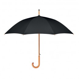 CUMULI RPET - Umbrelă de 23.5 inchi RPET     MO9629-03, Negru