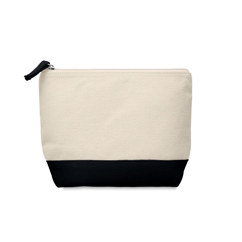 KLEUREN - Geantă bicolora pt cosmetice MO9815-03, Negru KLEUREN - Geantă bicolora pt cosmetice MO9815-03, Negru