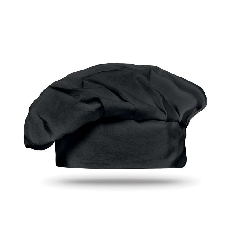 CHEF - Bonetă chef 130 gr/m2 MO8409-03, Negru CHEF - Bonetă chef 130 gr/m2 MO8409-03, Negru