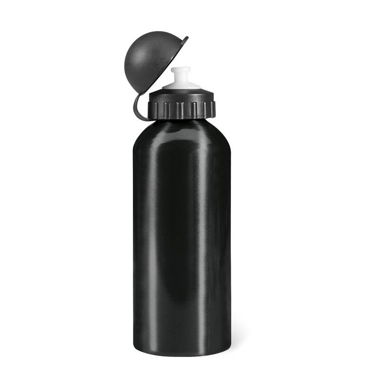 BISCING - Sticlă metalică. Volum 600 ml. KC1203-03, Negru