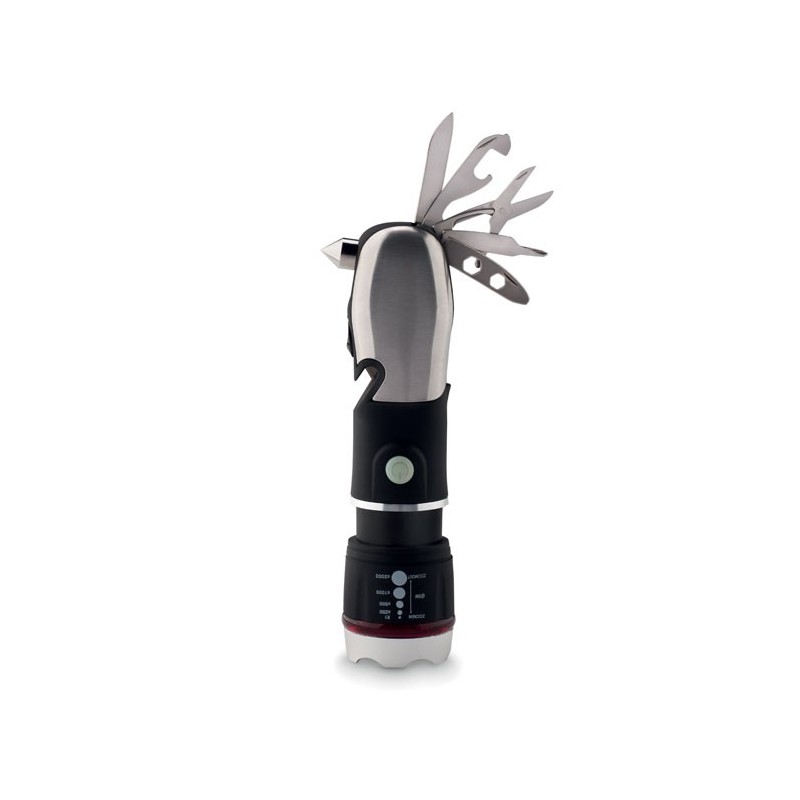 HAMLIGHT - Lanternă multifuncțională MO8901-03, Negru HAMLIGHT - Lanternă multifuncțională MO8901-03, Negru