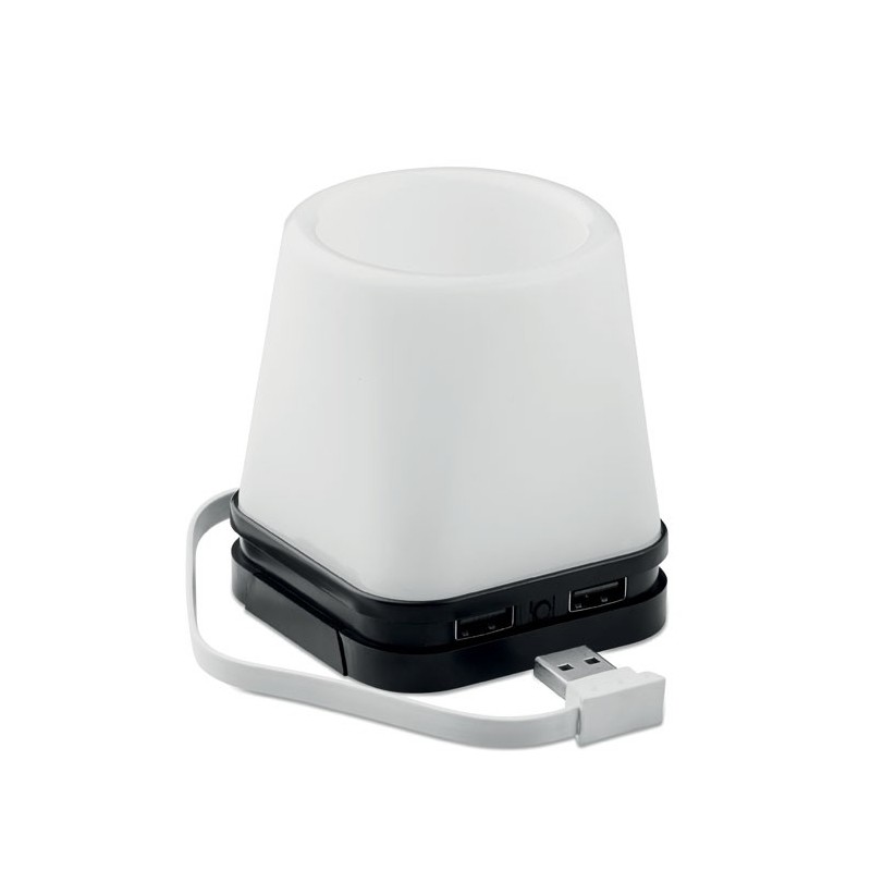 FUJI - Suport pixuri cu lumină MO9317-03, Negru FUJI - Suport pixuri cu lumină MO9317-03, Negru