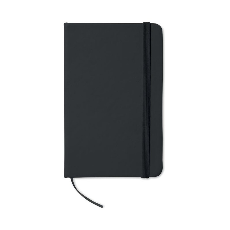 NOTELUX - Carnet A6 liniat               MO1800-03, Negru