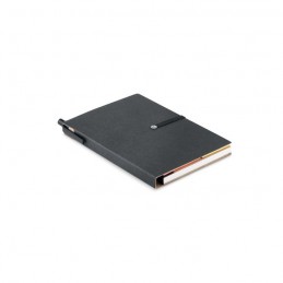 RECONOTE - Carnet reciclat                MO9213-03, Negru