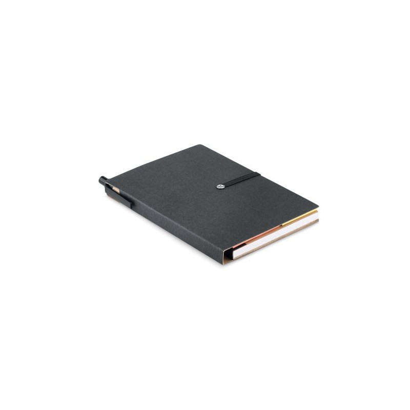 RECONOTE - Carnet reciclat                MO9213-03, Negru