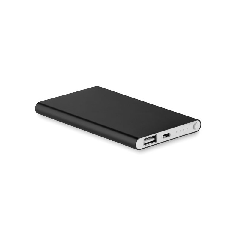 POWERFLAT - Baterie externă de 4000 mAh pl MO8735-03, Negru