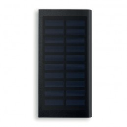 SOLAR POWERFLAT - Baterie externă solară 8000mAh MO9051-03, Negru