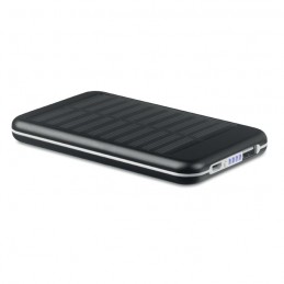 SOLARFLAT - Baterie externă solară 4000mAh MO9075-03, Negru