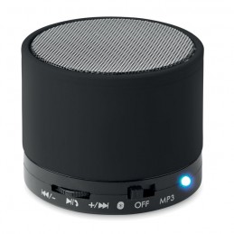 ROUND BASS - Boxă rotundă Bluetooth         MO8726-03, Negru