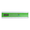 Profex - riglă cu calculator AP741515-07, verde