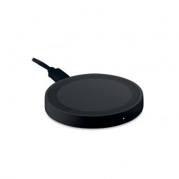 WIRELESS PLATO - Încărcător rotund mic          MO9446-03, Negru