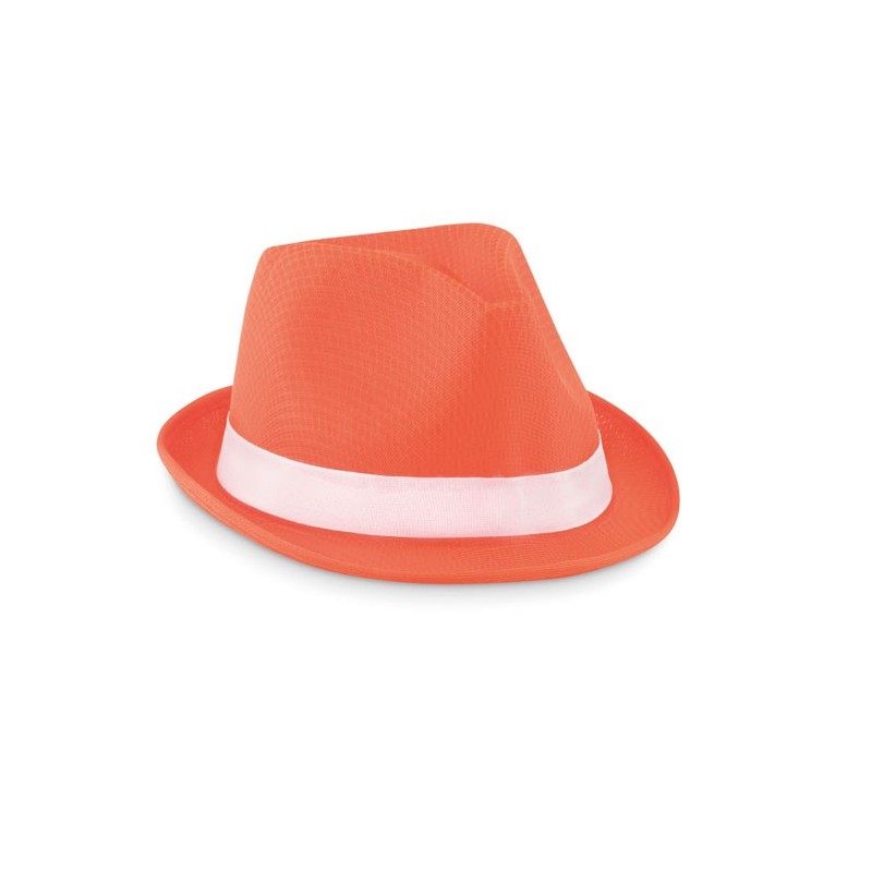 WOOGIE - Pălărie colorată din paie      MO9342-10, Portocaliu