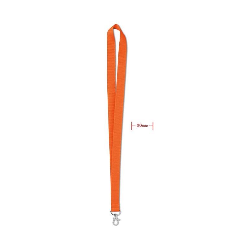 SIMPLE LANY - Lanyard                        MO9058-10, Portocaliu