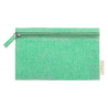 Halgar. Borseta cosmetica din material reciclat 21x12 cm  AP721916-07, verde