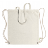 Holbery. Rucsac tip sac, din bumbac reciclat, cu cordoane împletite groase și mânere lungi - bej, AP721896-00