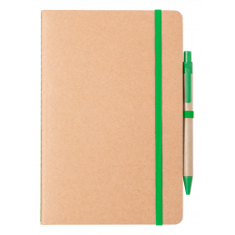 Ginkgo. Blocnotes, verde -...