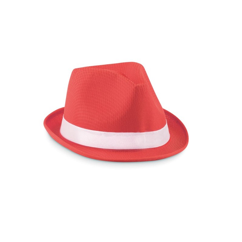 WOOGIE - Pălărie colorată din paie      MO9342-05, Rosu