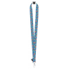 Subyard Zero Safe RPET - custom sublimation lanyard AP718952, alb