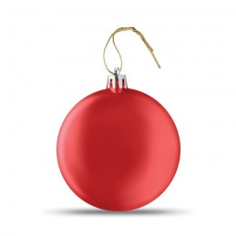 LIA BALL - Glob plat de Crăciun           CX1454-05, Rosu