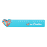 Couler 15. Riglă flexibilă, din plastic în formă de casă, de 15 cm - alb, AP718345-C