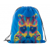 CreaDraw Kids, sac personalizat policromie, cu cordon, pentru copii - AP716413-10, negru