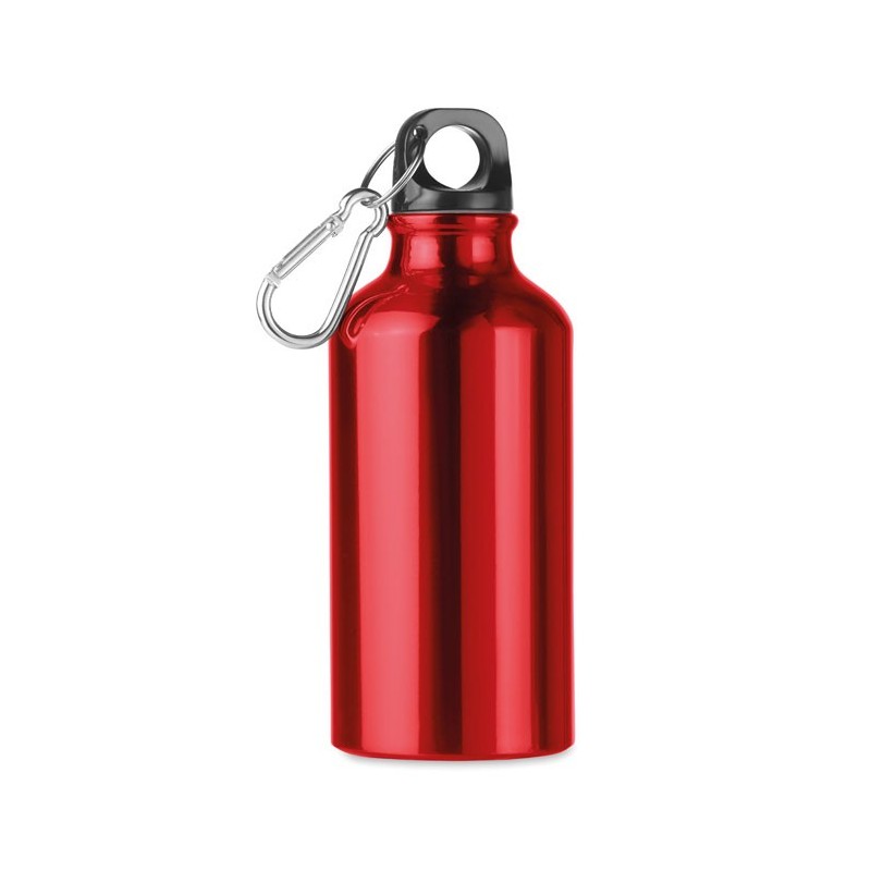 MID MOSS - Sticlă din aluminiu de 400 ml  MO9805-05, Rosu