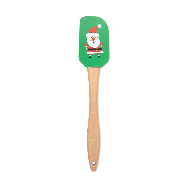 SWEET, Spatulă de silicon de Crăciun CX1489-09, Green SWEET, Spatulă de silicon de Crăciun CX1489-09, Green