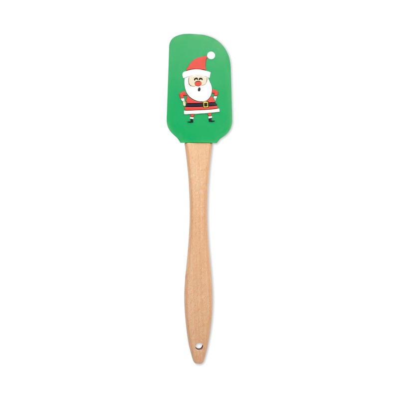 SWEET, Spatulă de silicon de Crăciun  CX1489-09, Green