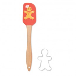 SWEET SET, Set de spatule din silicon     CX1490-05, Red