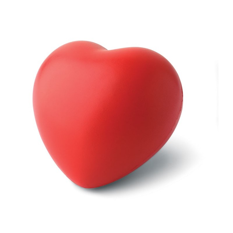 LOVY - Anti-stres inimă. Material PU. IT3459-05, Rosu